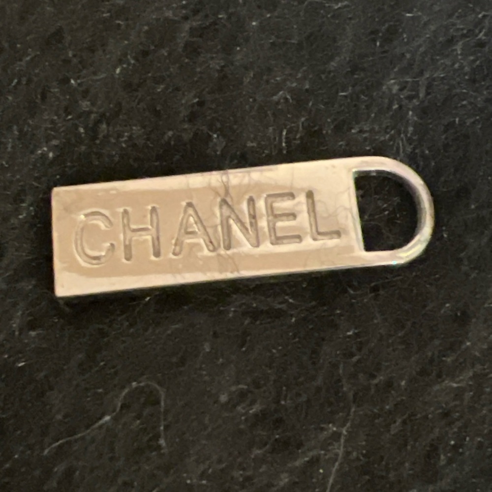 Vintage Chanel zipper pull